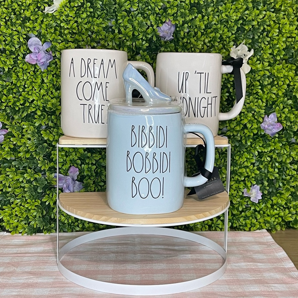 Rae Dunn Disney Cinderella Mug set